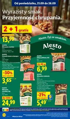 Lidl - gazetka promocyjna Oferta od poniedziałku od poniedziałku 21.09 do środy 23.09 - strona 84
