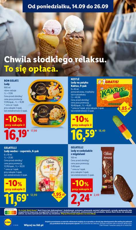 Lidl - gazetka promocyjna Oferta od poniedziałku od poniedziałku 21.09 do środy 23.09 - strona 74