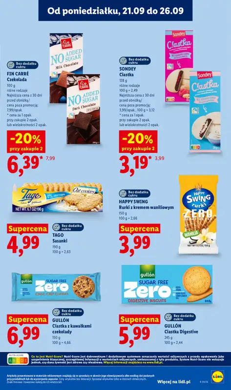 Lidl - gazetka promocyjna Oferta od poniedziałku od poniedziałku 21.09 do środy 23.09 - strona 55