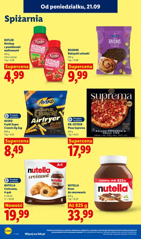 Lidl - gazetka promocyjna Oferta od poniedziałku od poniedziałku 21.09 do środy 23.09 - strona 88
