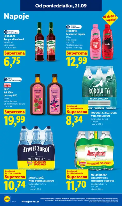 Lidl - gazetka promocyjna Oferta od poniedziałku od poniedziałku 21.09 do środy 23.09 - strona 76