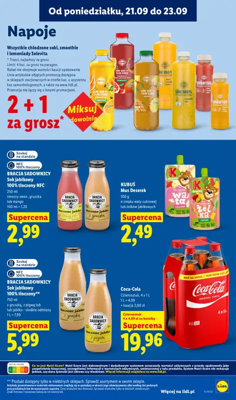 Lidl - gazetka promocyjna Oferta od poniedziałku od poniedziałku 21.09 do środy 23.09 - strona 77