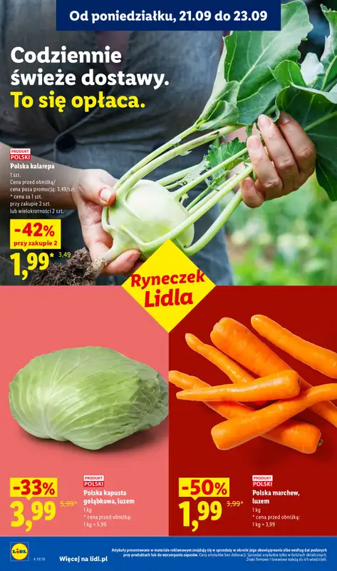 Lidl - gazetka promocyjna Oferta od poniedziałku od poniedziałku 21.09 do środy 23.09 - strona 34