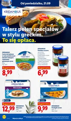 Lidl - gazetka promocyjna Oferta od poniedziałku od poniedziałku 21.09 do środy 23.09 - strona 44