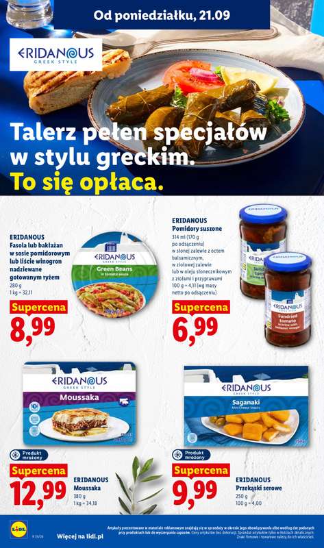 Lidl - gazetka promocyjna Oferta od poniedziałku od poniedziałku 21.09 do środy 23.09 - strona 44