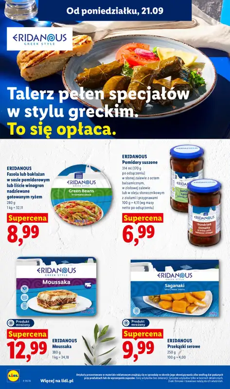 Lidl - gazetka promocyjna Oferta od poniedziałku od poniedziałku 21.09 do środy 23.09 - strona 44