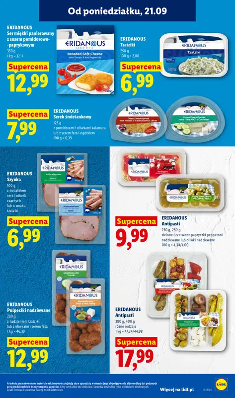 Lidl - gazetka promocyjna Oferta od poniedziałku od poniedziałku 21.09 do środy 23.09 - strona 43