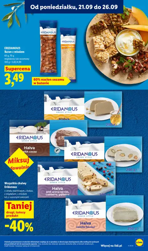 Lidl - gazetka promocyjna Oferta od poniedziałku od poniedziałku 21.09 do środy 23.09 - strona 41