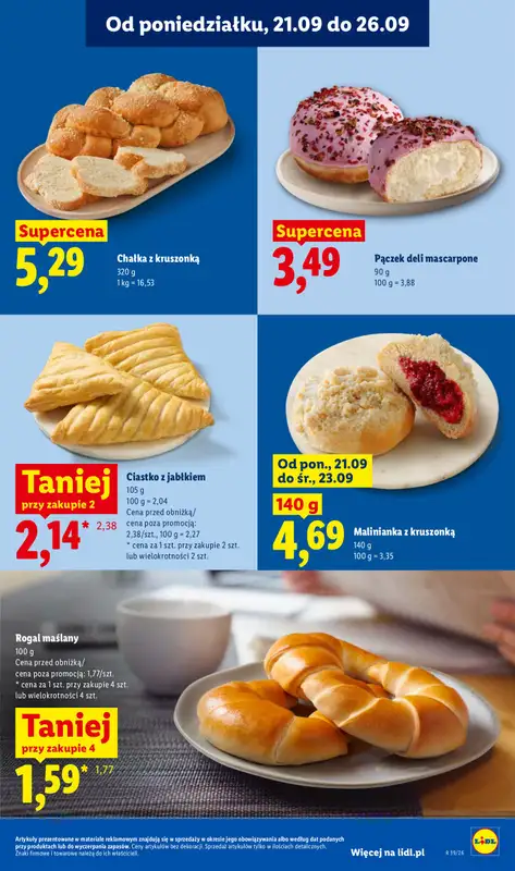 Lidl - gazetka promocyjna Oferta od poniedziałku od poniedziałku 21.09 do środy 23.09 - strona 51