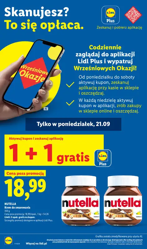 Lidl - gazetka promocyjna Oferta od poniedziałku od poniedziałku 21.09 do środy 23.09 - strona 12
