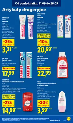 Lidl - gazetka promocyjna Oferta od poniedziałku od poniedziałku 21.09 do środy 23.09 - strona 95