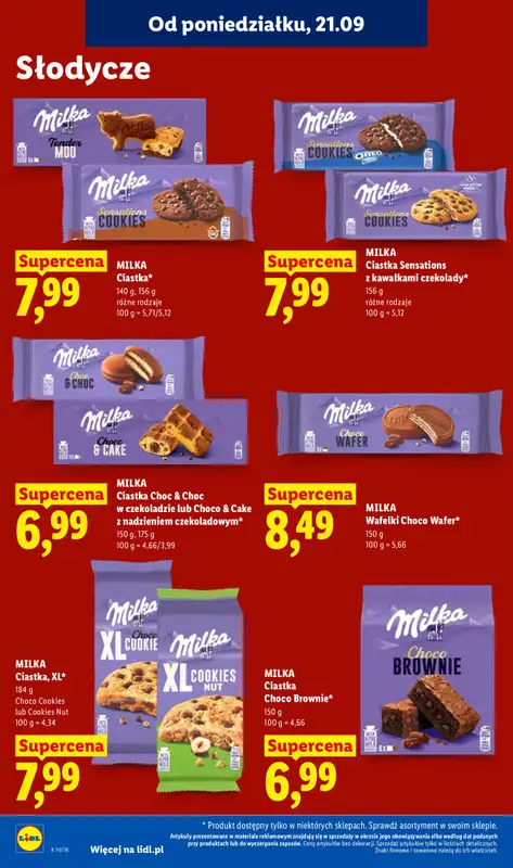 Lidl - gazetka promocyjna Oferta od poniedziałku od poniedziałku 21.09 do środy 23.09 - strona 70