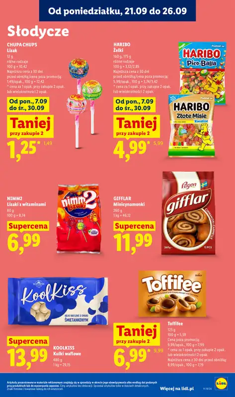 Lidl - gazetka promocyjna Oferta od poniedziałku od poniedziałku 21.09 do środy 23.09 - strona 71