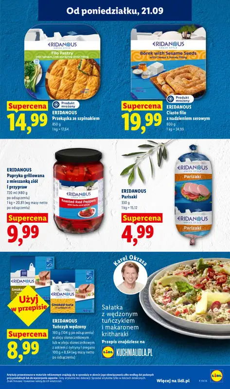 Lidl - gazetka promocyjna Oferta od poniedziałku od poniedziałku 21.09 do środy 23.09 - strona 45