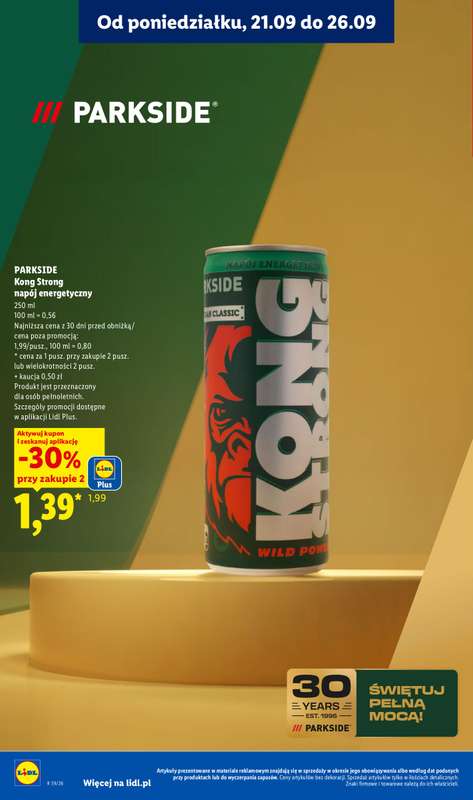 Lidl - gazetka promocyjna Oferta od poniedziałku od poniedziałku 21.09 do środy 23.09 - strona 82