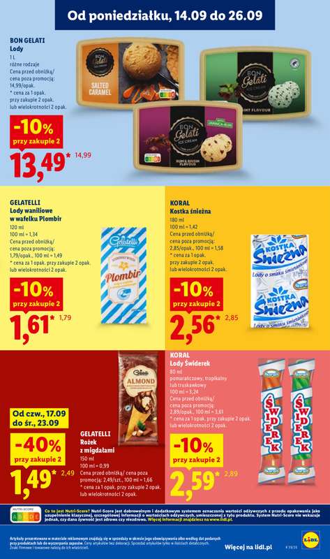 Lidl - gazetka promocyjna Oferta od poniedziałku od poniedziałku 21.09 do środy 23.09 - strona 75