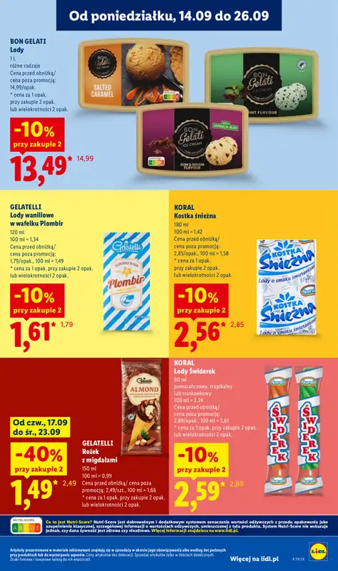 Lidl - gazetka promocyjna Oferta od poniedziałku od poniedziałku 21.09 do środy 23.09 - strona 75