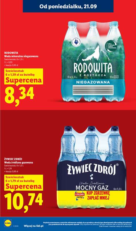 Lidl - gazetka promocyjna Oferta od poniedziałku od poniedziałku 21.09 do środy 23.09 - strona 24