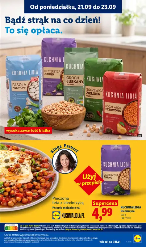 Lidl - gazetka promocyjna Oferta od poniedziałku od poniedziałku 21.09 do środy 23.09 - strona 85