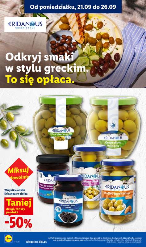 Lidl - gazetka promocyjna Oferta od poniedziałku od poniedziałku 21.09 do środy 23.09 - strona 40