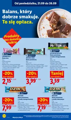 Lidl - gazetka promocyjna Oferta od poniedziałku od poniedziałku 21.09 do środy 23.09 - strona 56