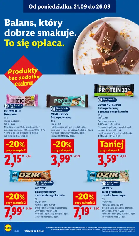 Lidl - gazetka promocyjna Oferta od poniedziałku od poniedziałku 21.09 do środy 23.09 - strona 56