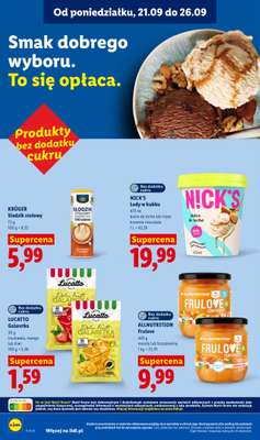 Lidl - gazetka promocyjna Oferta od poniedziałku od poniedziałku 21.09 do środy 23.09 - strona 58