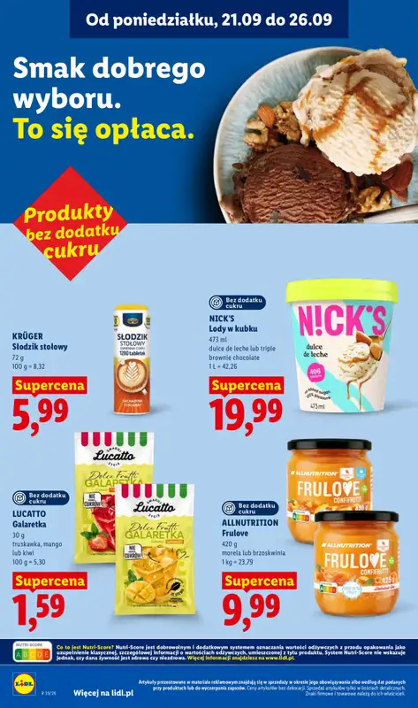 Lidl - gazetka promocyjna Oferta od poniedziałku od poniedziałku 21.09 do środy 23.09 - strona 58