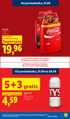 Lidl - gazetka promocyjna Oferta od poniedziałku od poniedziałku 21.09 do środy 23.09 - strona 25