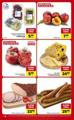 Carrefour Market - gazetka promocyjna Gazetka Ekspresowe zakupy od wtorku 22.09 do poniedziałku 28.09 - strona 2