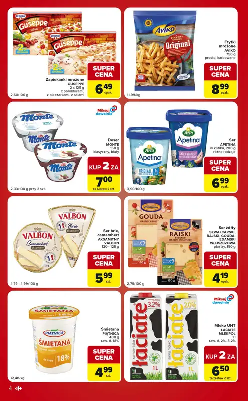 Carrefour Market - gazetka promocyjna Gazetka Ekspresowe zakupy od wtorku 22.09 do poniedziałku 28.09 - strona 4