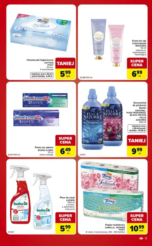 Carrefour Market - gazetka promocyjna Gazetka Ekspresowe zakupy od wtorku 22.09 do poniedziałku 28.09 - strona 9