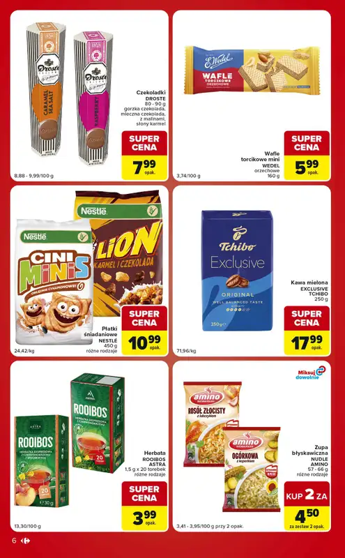 Carrefour Market - gazetka promocyjna Gazetka Ekspresowe zakupy od wtorku 22.09 do poniedziałku 28.09 - strona 6
