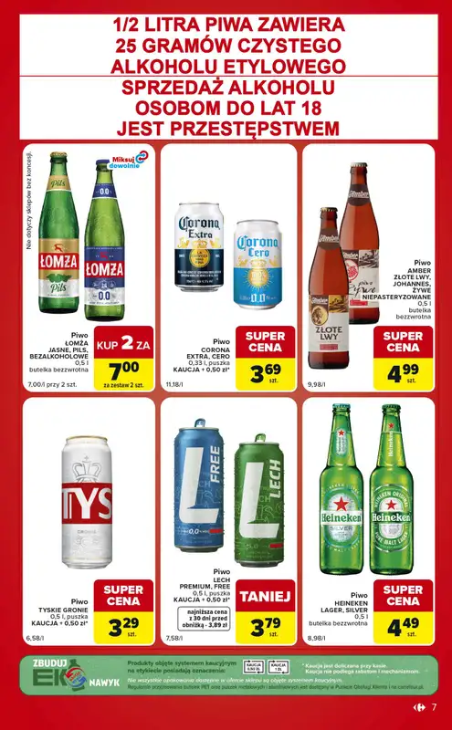 Carrefour Market - gazetka promocyjna Gazetka Ekspresowe zakupy od wtorku 22.09 do poniedziałku 28.09 - strona 7