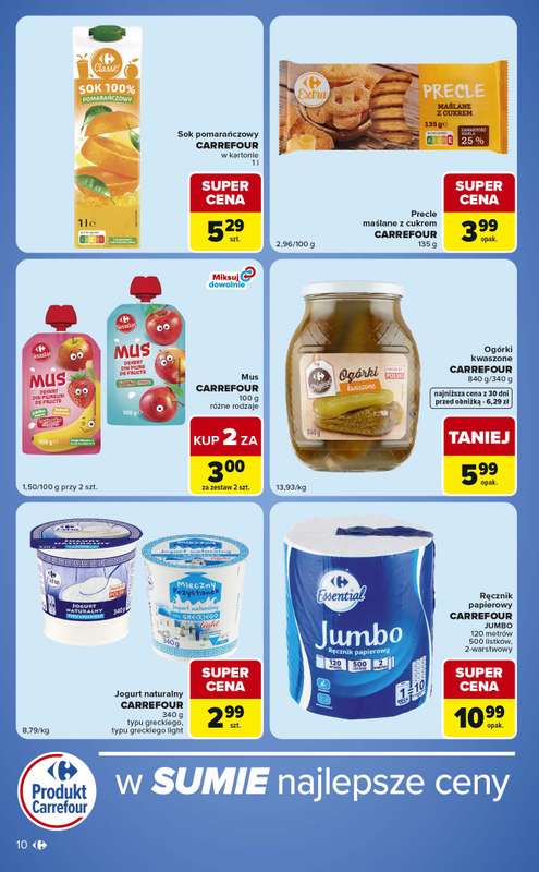 Carrefour Market - gazetka promocyjna Gazetka Ekspresowe zakupy od wtorku 22.09 do poniedziałku 28.09 - strona 10