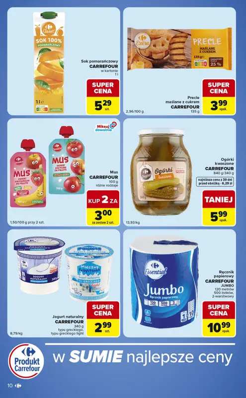 Carrefour Market - gazetka promocyjna Gazetka Ekspresowe zakupy od wtorku 22.09 do poniedziałku 28.09 - strona 10