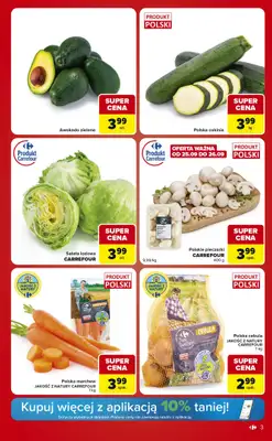 Carrefour Market - gazetka promocyjna Gazetka Ekspresowe zakupy od wtorku 22.09 do poniedziałku 28.09 - strona 3