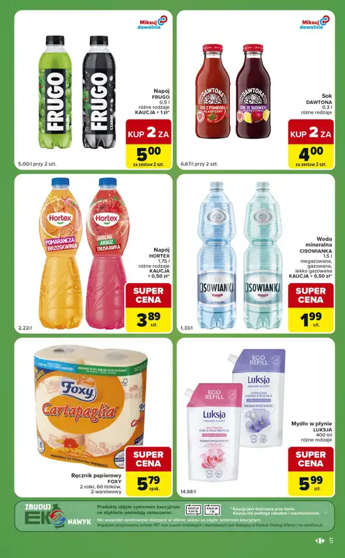 Carrefour Express - gazetka promocyjna Gazetka Express od wtorku 22.09 do poniedziałku 28.09 - strona 5