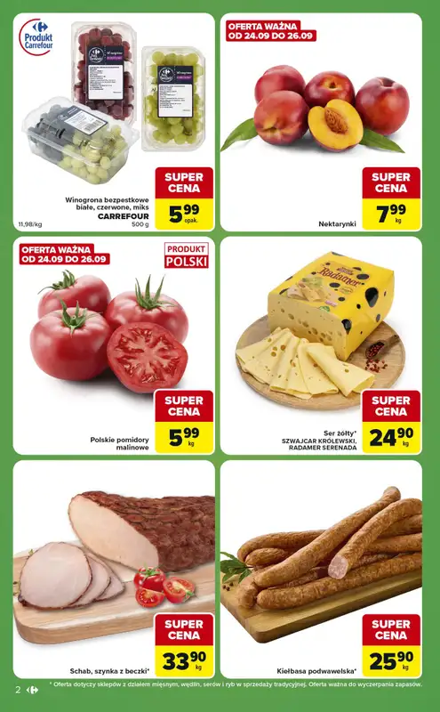 Carrefour Express - gazetka promocyjna Gazetka Express od wtorku 22.09 do poniedziałku 28.09 - strona 2