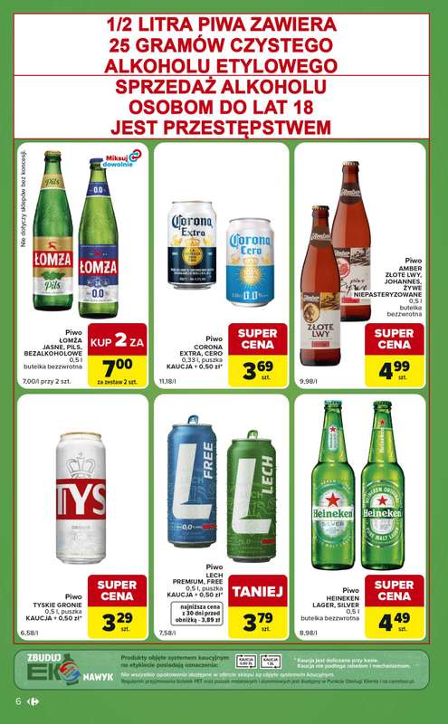 Carrefour Express - gazetka promocyjna Gazetka Express od wtorku 22.09 do poniedziałku 28.09 - strona 6