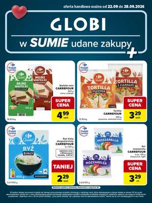 Globi - gazetka promocyjna Gazetka Globi  do poniedziałku 28.09 - strona 2