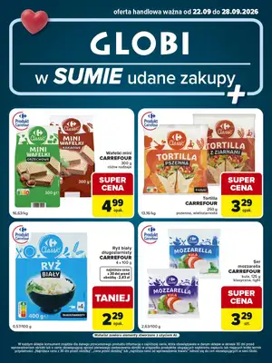 Globi - gazetka promocyjna Gazetka Globi od wtorku 22.09 do poniedziałku 28.09 - strona 2
