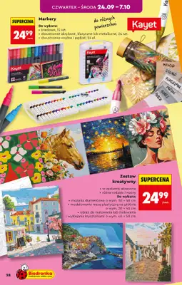 Biedronka - gazetka promocyjna Hity i inspiracje, od 19.09 od soboty 19.09 do środy 07.10 - strona 30