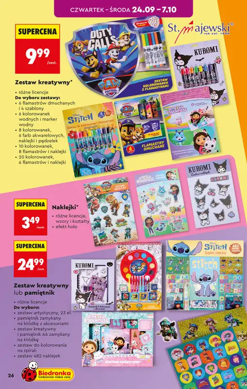 Biedronka - gazetka promocyjna Hity i inspiracje, od 19.09 od soboty 19.09 do środy 07.10 - strona 28