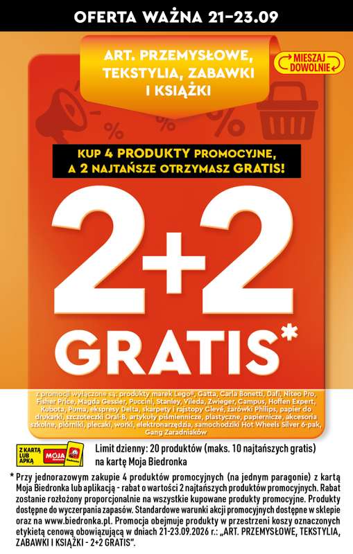 Biedronka - gazetka promocyjna Hity i inspiracje, od 19.09 od soboty 19.09 do środy 07.10 - strona 2