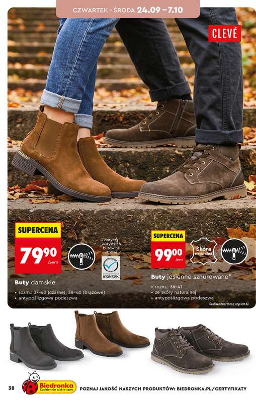 Biedronka - gazetka promocyjna Hity i inspiracje, od 19.09 od soboty 19.09 do środy 07.10 - strona 40