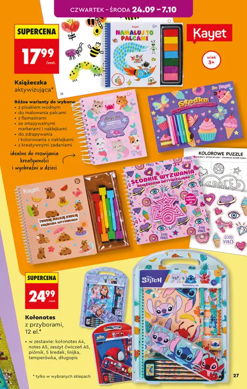 Biedronka - gazetka promocyjna Hity i inspiracje, od 19.09 od soboty 19.09 do środy 07.10 - strona 29