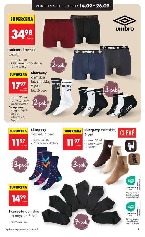 Biedronka - gazetka promocyjna Hity i inspiracje, od 12.09 od soboty 12.09 do środy 30.09 - strona 9