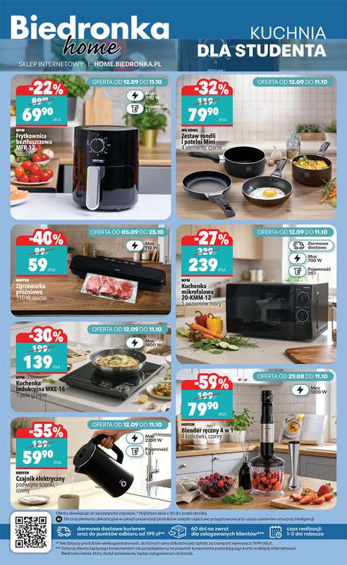Biedronka - gazetka promocyjna Hity i inspiracje, od 12.09 od soboty 12.09 do środy 30.09 - strona 45