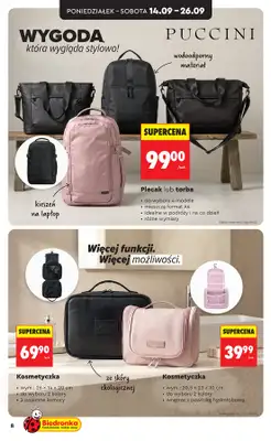 Biedronka - gazetka promocyjna Hity i inspiracje, od 12.09 od soboty 12.09 do środy 30.09 - strona 10